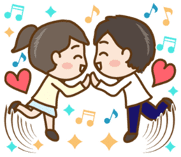 girlfriend and Boyfriend sticker #13012703