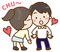 girlfriend and Boyfriend sticker #13012722