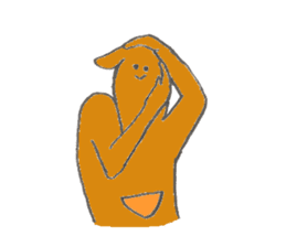 Kangaroo's name is Masuda sticker #13013260