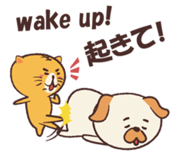 Dee D' Dog and Cee D' Cat sticker #13013595