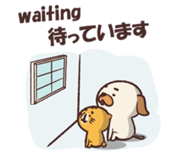 Dee D' Dog and Cee D' Cat sticker #13013611