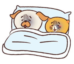 Dee D' Dog and Cee D' Cat sticker #13013615