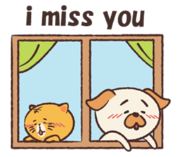 Dee D' Dog and Cee D' Cat sticker #13013625