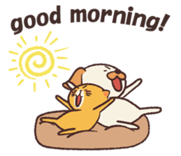 Dee D' Dog and Cee D' Cat sticker #13013626