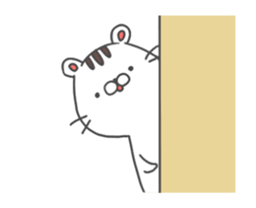 SHIROITORA-san Sticker sticker #13013712