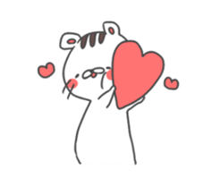 SHIROITORA-san Sticker sticker #13013714