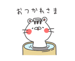 SHIROITORA-san Sticker sticker #13013717