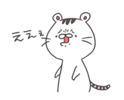 SHIROITORA-san Sticker sticker #13013721