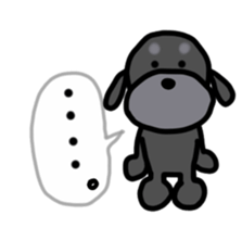 Poodle family 3~Kansai version sticker #13014284