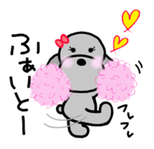 Poodle family 3~Kansai version sticker #13014290