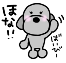 Poodle family 3~Kansai version sticker #13014301