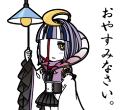 Japanese mythology stamp sticker #13014469