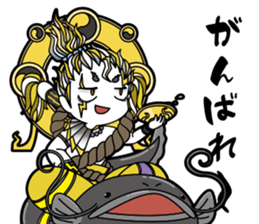 Japanese mythology stamp sticker #13014476