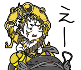 Japanese mythology stamp sticker #13014477