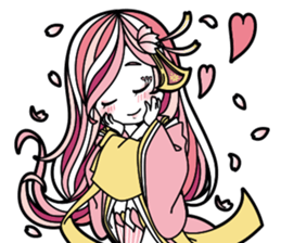 Japanese mythology stamp sticker #13014483