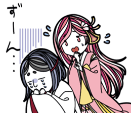 Japanese mythology stamp sticker #13014484