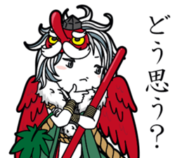 Japanese mythology stamp sticker #13014490