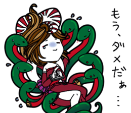 Japanese mythology stamp sticker #13014492