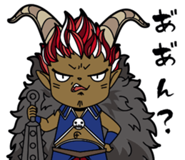 Japanese mythology stamp sticker #13014496