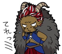 Japanese mythology stamp sticker #13014497