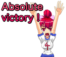 Mononoke women's sports festival of... sticker #13014665