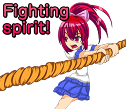 Mononoke women's sports festival of... sticker #13014669