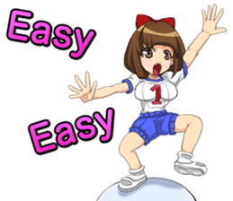 Mononoke women's sports festival of... sticker #13014670