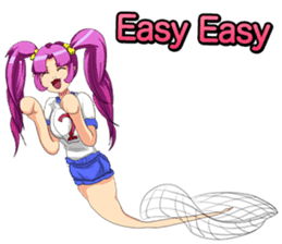 Mononoke women's sports festival of... sticker #13014679