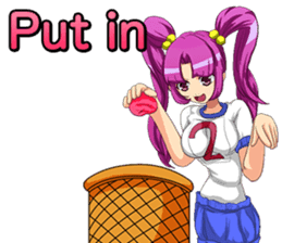 Mononoke women's sports festival of... sticker #13014683