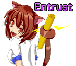 Mononoke women's sports festival of... sticker #13014688