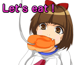 Mononoke women's sports festival of... sticker #13014690