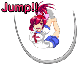 Mononoke women's sports festival of... sticker #13014697