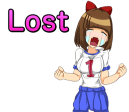 Mononoke women's sports festival of... sticker #13014698