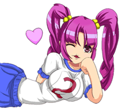 Mononoke women's sports festival of... sticker #13014699