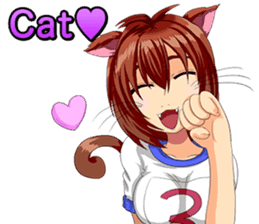 Mononoke women's sports festival of... sticker #13014700