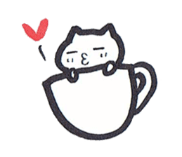 cup in Kitty sticker #13014704