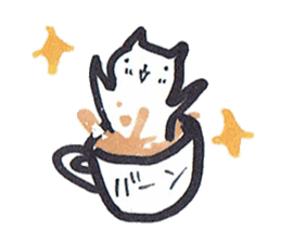cup in Kitty sticker #13014716