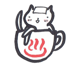 cup in Kitty sticker #13014717