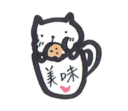 cup in Kitty sticker #13014719