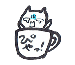 cup in Kitty sticker #13014725