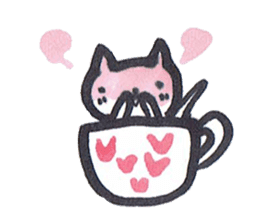 cup in Kitty sticker #13014732