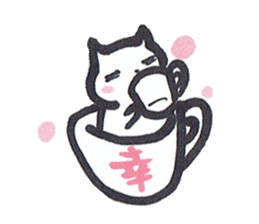 cup in Kitty sticker #13014741