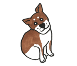 I like dogs sticker #13015025