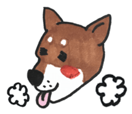 I like dogs sticker #13015040