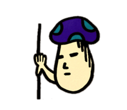 Colorful mushroom sticker2 sticker #13015073
