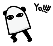 Medjed Panda sticker #13015182