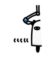 Medjed Panda sticker #13015185