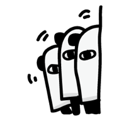 Medjed Panda sticker #13015199