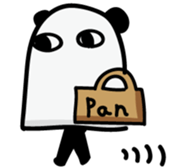 Medjed Panda sticker #13015202