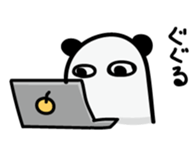 Medjed Panda sticker #13015208